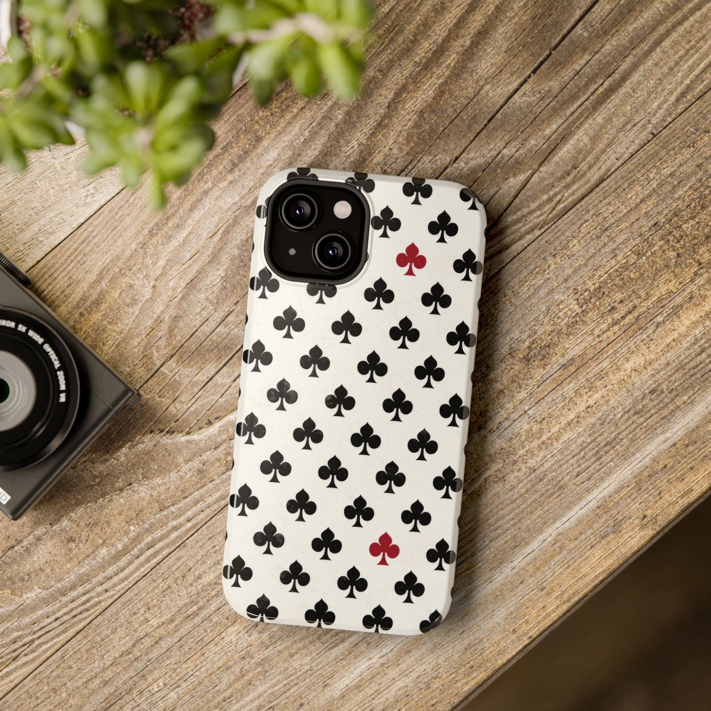 Impact-Resistant Phone Case- Playing Cards