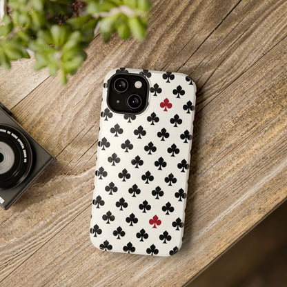 Impact-Resistant Phone Case- Playing Cards