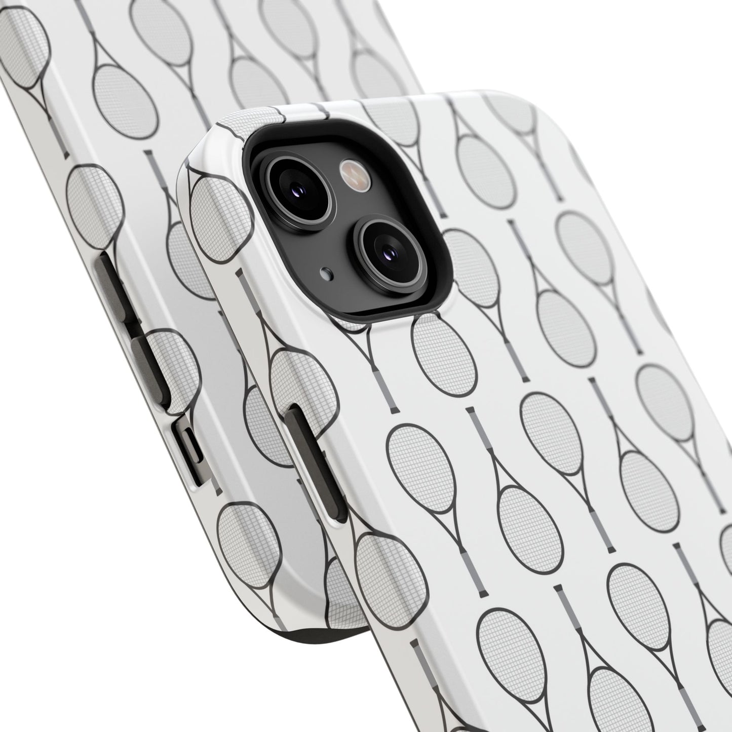 Impact-Resistant Phone Case- Tennis Racquets