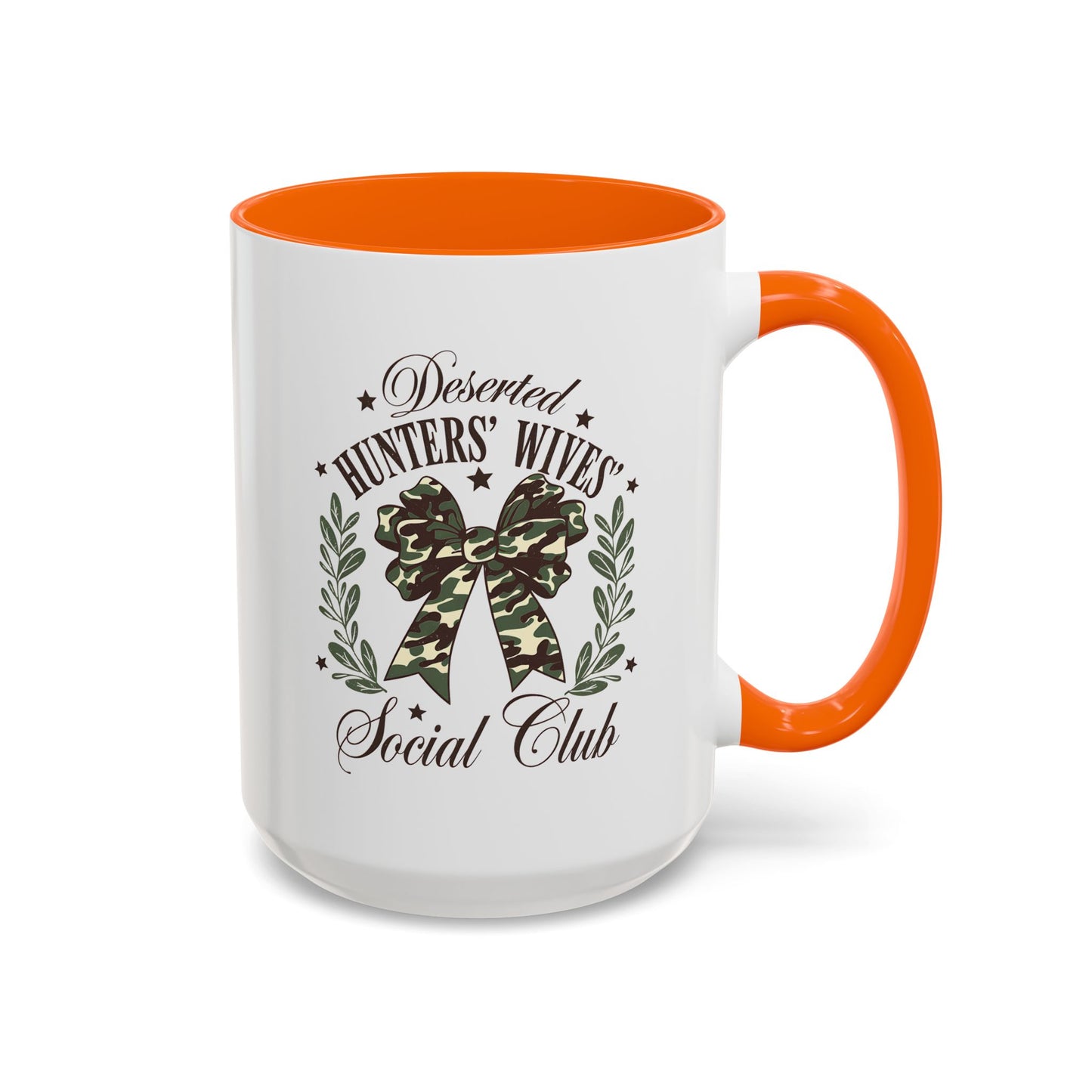 Accent Coffee Mug- Deserted Hunter's Wife Social Club