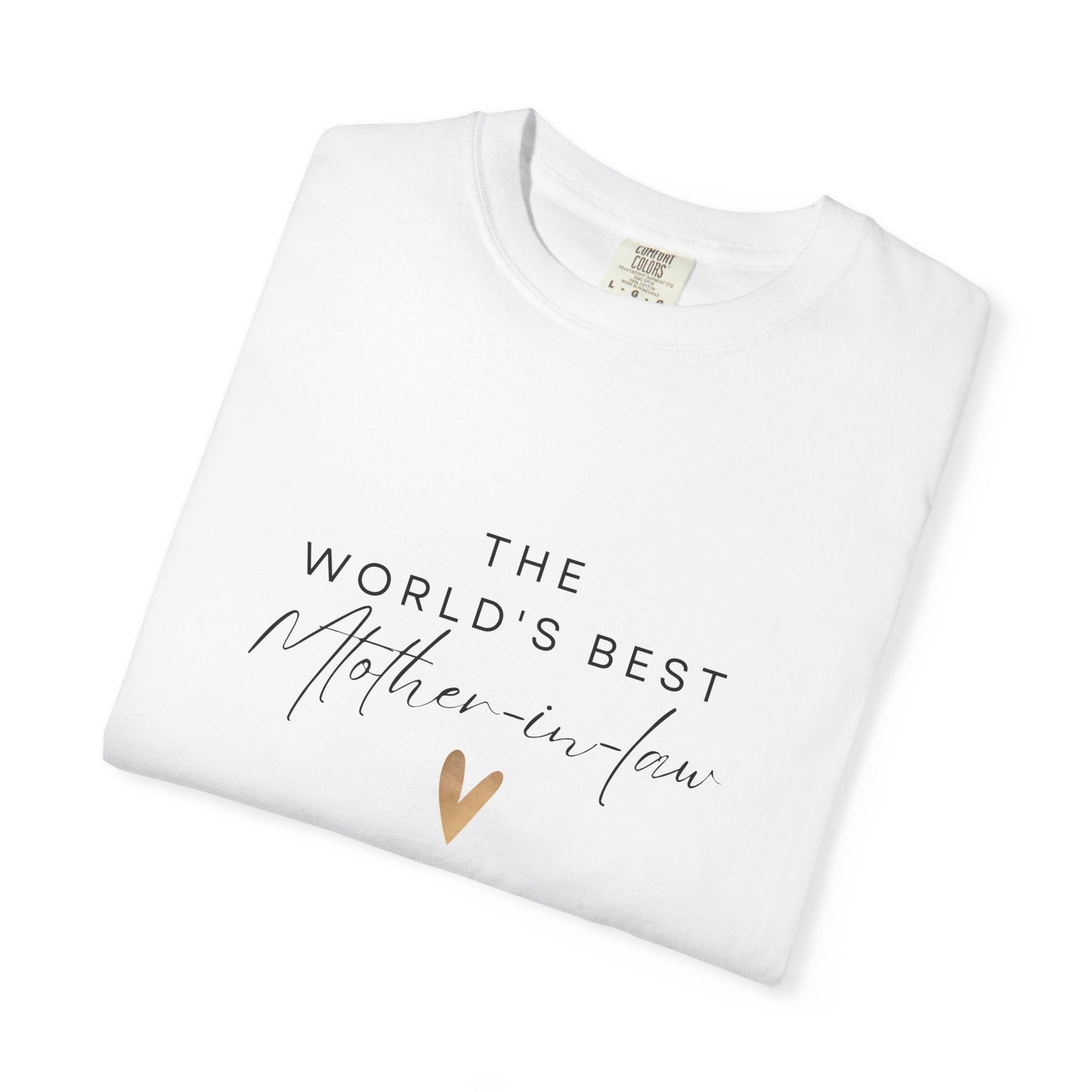 World's Best Mother Unisex Garment-Dyed T-Shirt | Perfect Gift for Mom, Mother's Day, Birthday, Family Reunion, Casual Wear