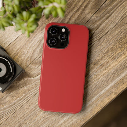 Impact-Resistant Phone Case - Lipstick Red