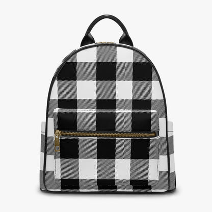 Backpack Purse- Buffalo Plaid