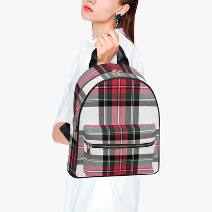 Backpack Purse- Holiday Tartan Plaid