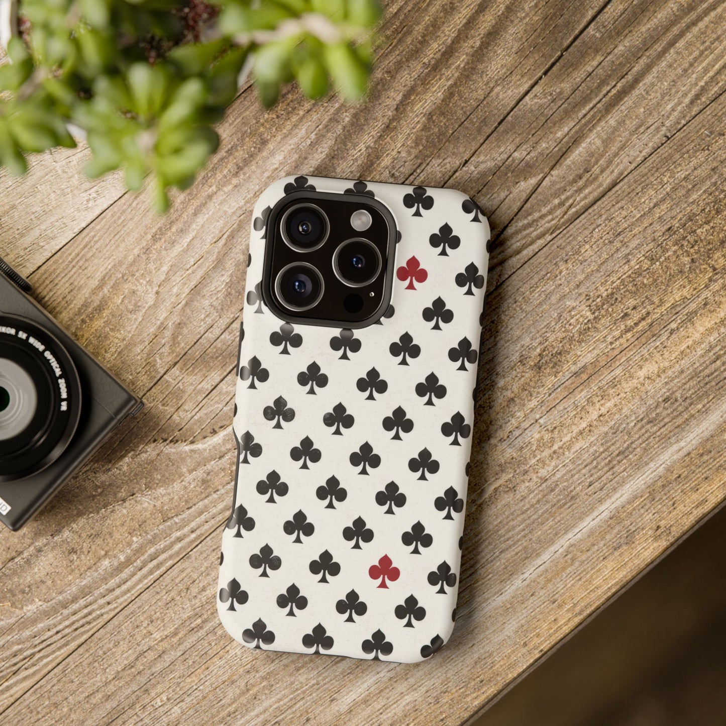 Impact-Resistant Phone Case- Playing Cards