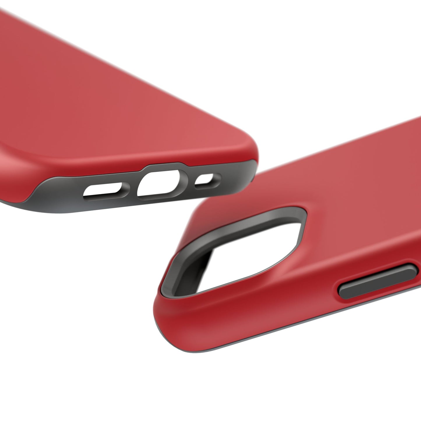 Impact-Resistant Phone Case - Lipstick Red