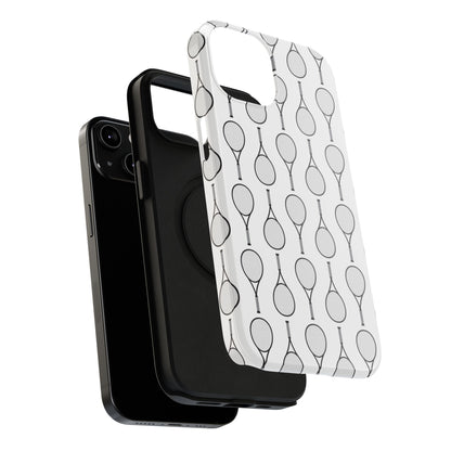 Impact-Resistant Phone Case- Tennis Racquets