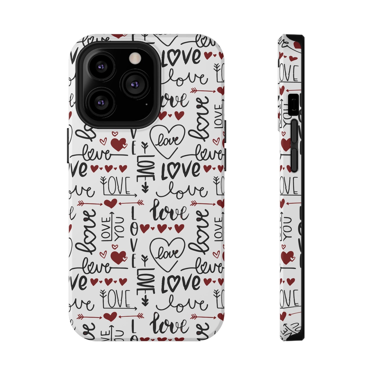 Impact-Resistant Cases-Valentine's Day Love
