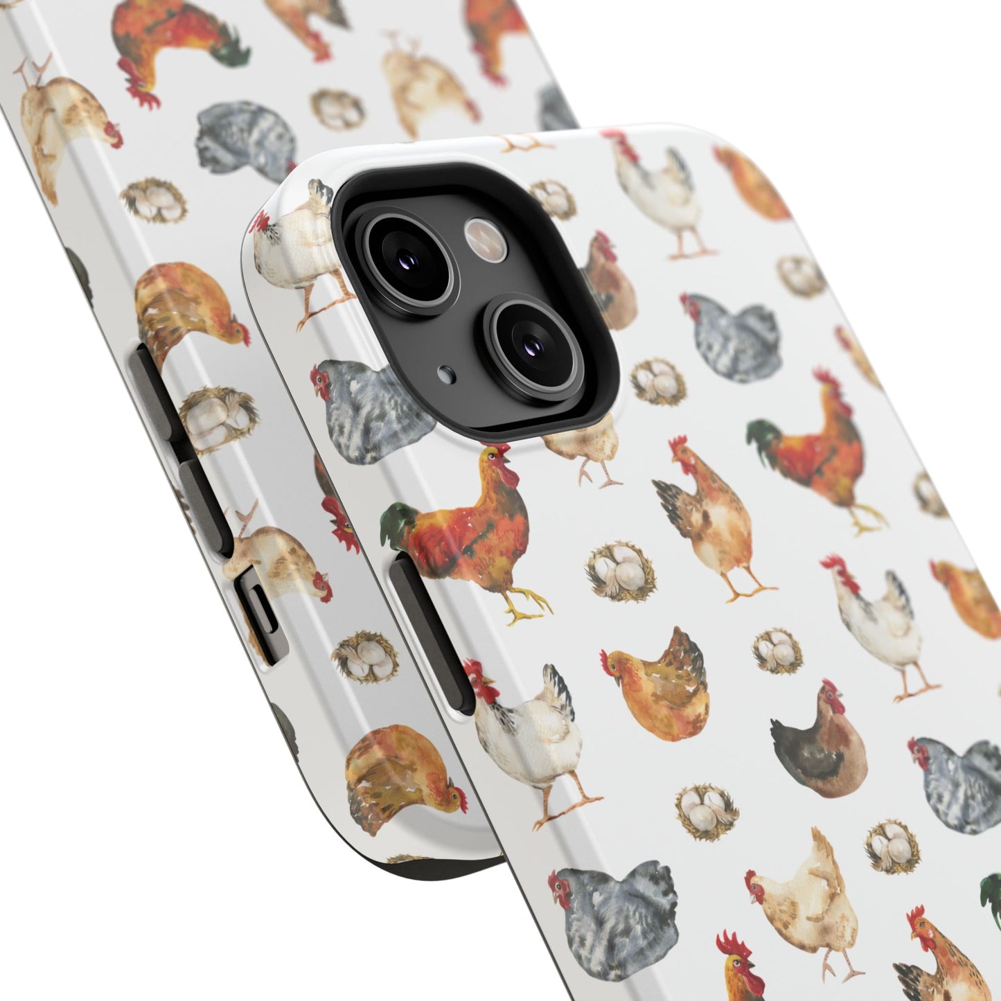 Impact-Resistant Phone Case - Chicken Love