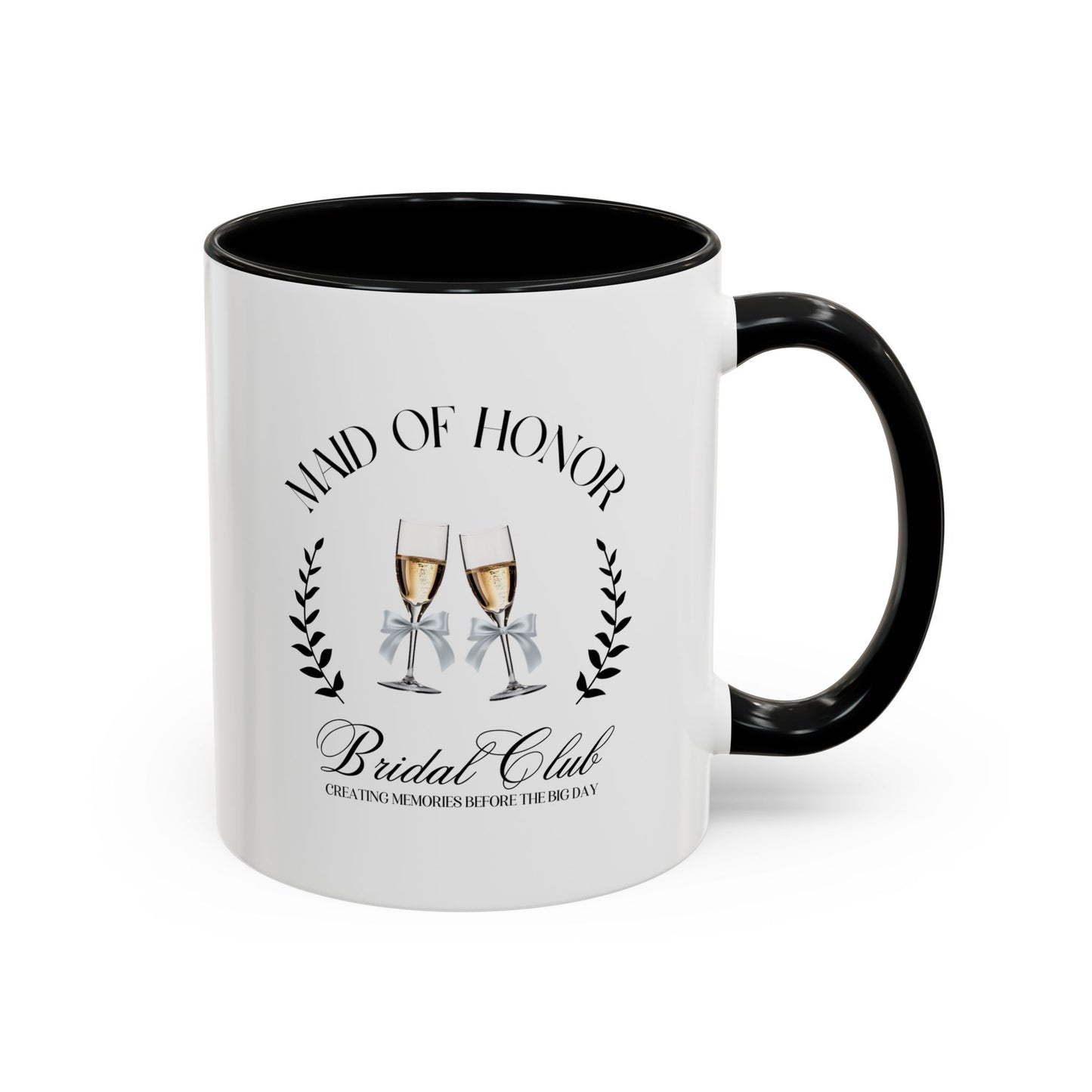 Accent Coffee Mug (11, 15oz)- Wedding Party Maid of Honor