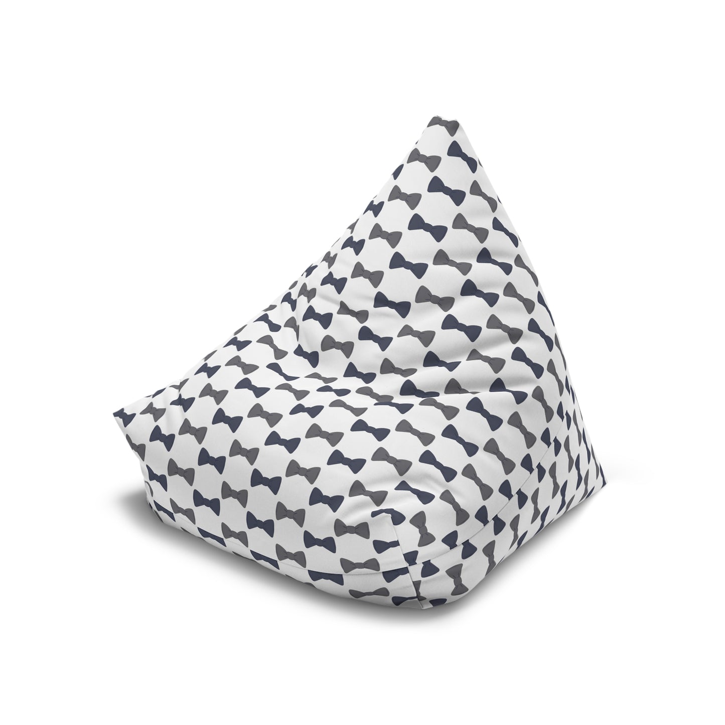 Little Gentleman Bow Ties Bean Bag Chair Cover