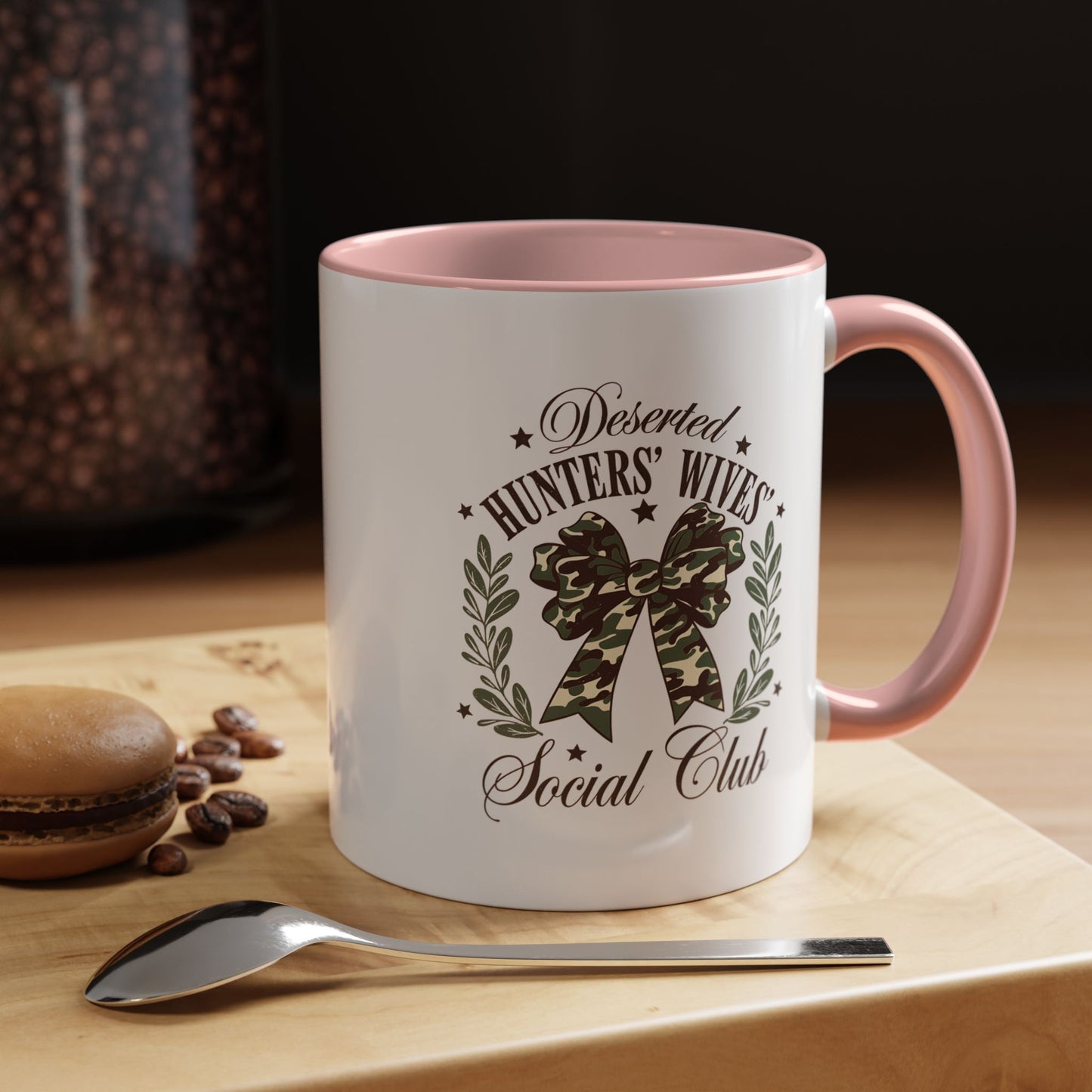 Accent Coffee Mug- Deserted Hunter's Wife Social Club