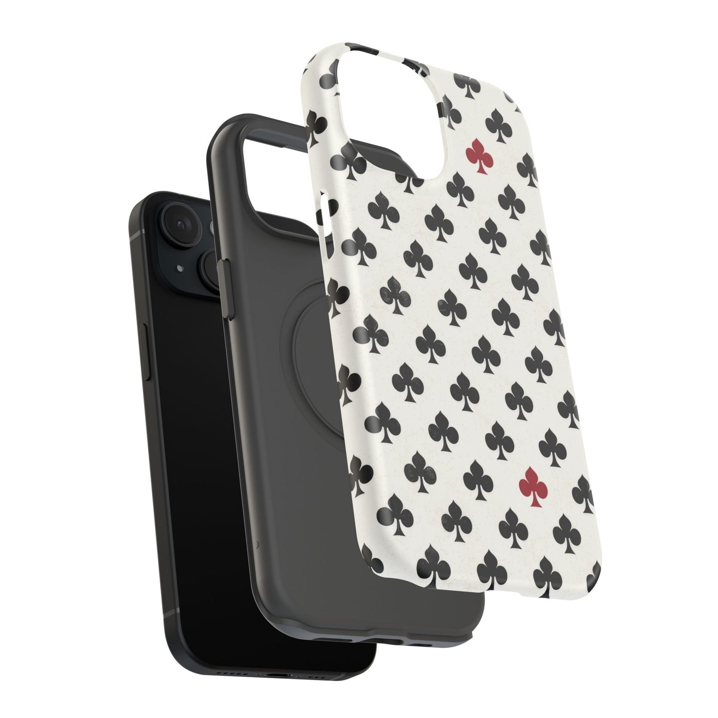 Impact-Resistant Phone Case- Playing Cards