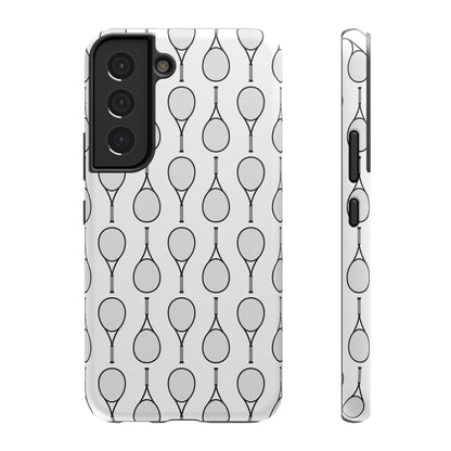 Impact-Resistant Phone Case- Tennis Racquets