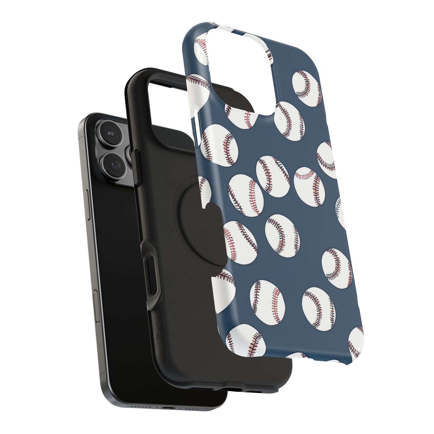 Impact-Resistant Phone Case - Baseball