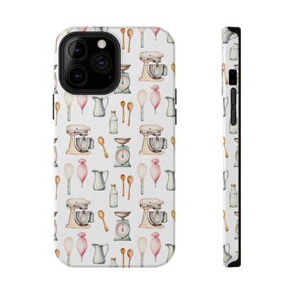 Impact-Resistant Phone Case- Watercolor Baker