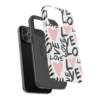 Impact-Resistant Phone Case - Valentine Love