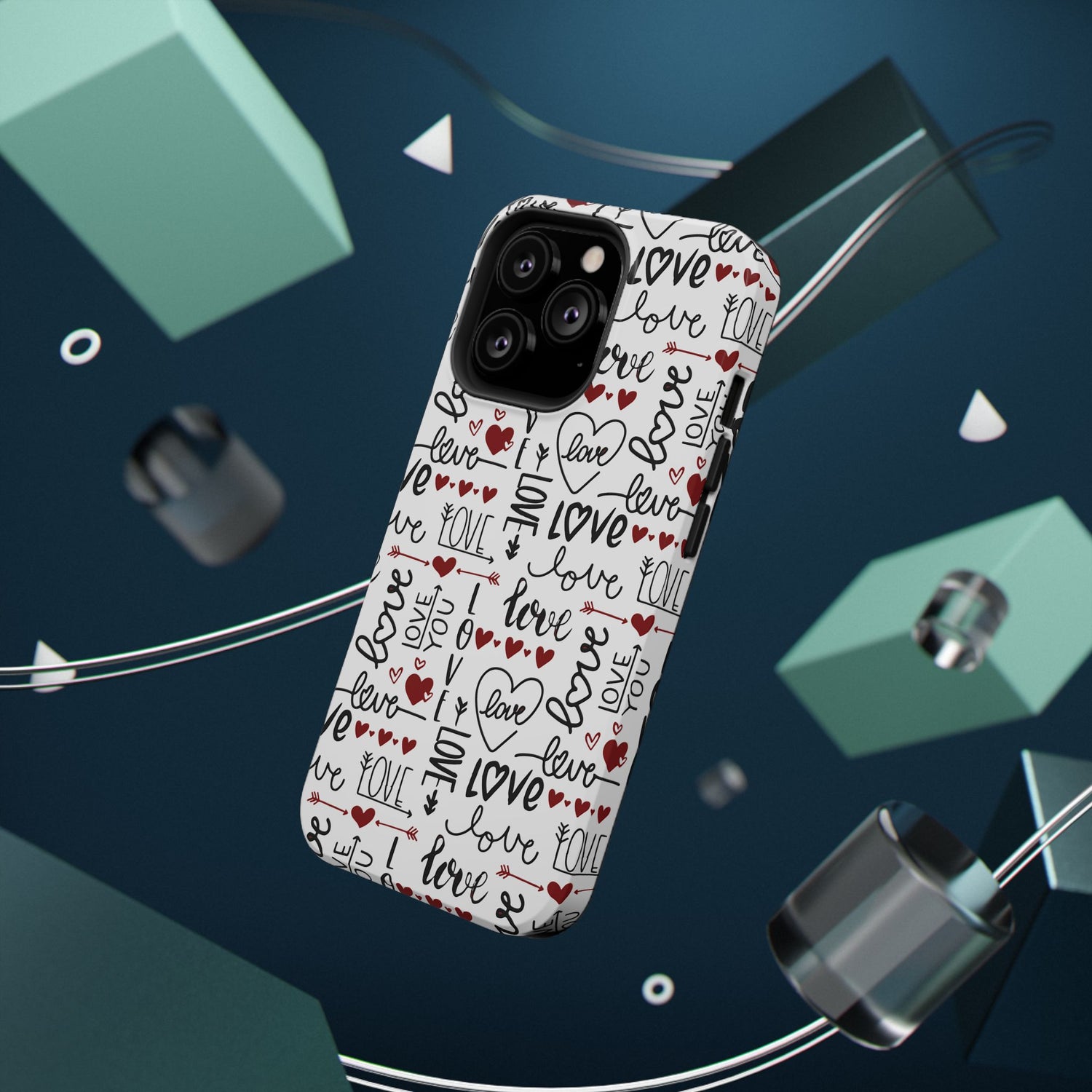 Impact-Resistant Cases-Valentine's Day Love