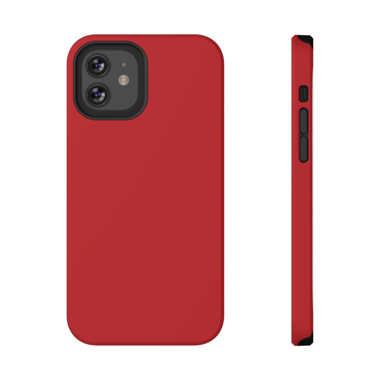 Impact-Resistant Phone Case - Lipstick Red