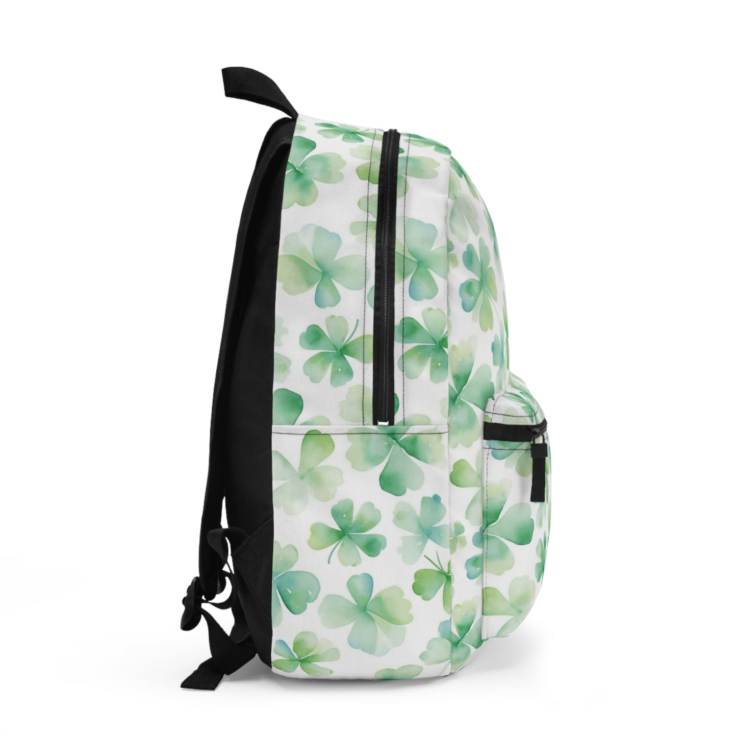 Backpack- Watercolor 4-Leaf Clovers