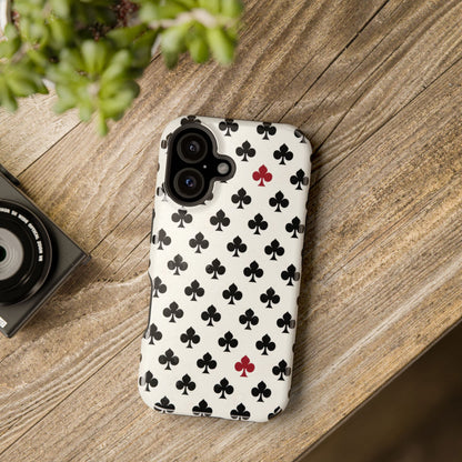 Impact-Resistant Phone Case- Playing Cards