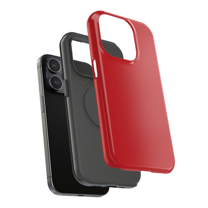 Impact-Resistant Phone Case - Lipstick Red