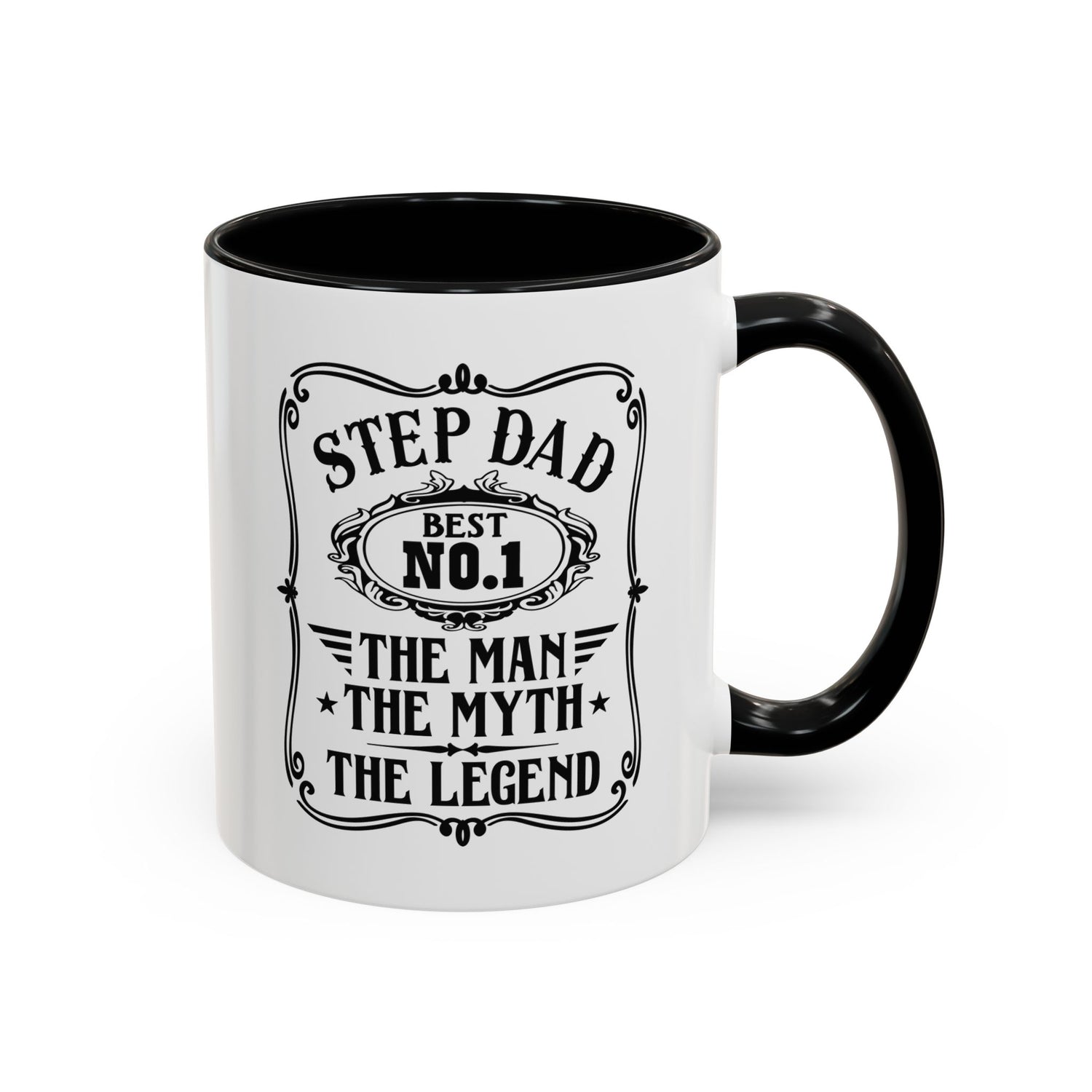 Step Dad Mug:The Man The Myth The Legend - Father's Day Gift
