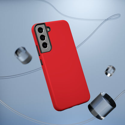 Impact-Resistant Phone Case - Lipstick Red