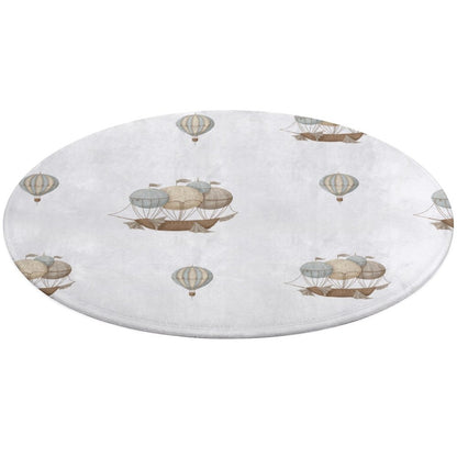 Round Coral Velvet Warm Floor Mat Memories of Dreams Balloon Ships
FREE SHIPPING