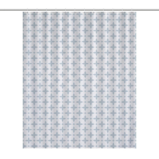 Flower Shower Curtain-66x72Inch (168x183cm)