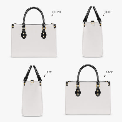 Structured Handbag- Bone White