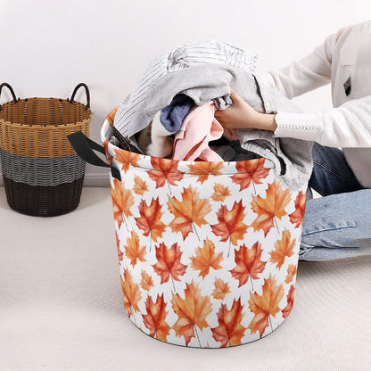 Collapsible Laundry Hamper- Fall Leaves