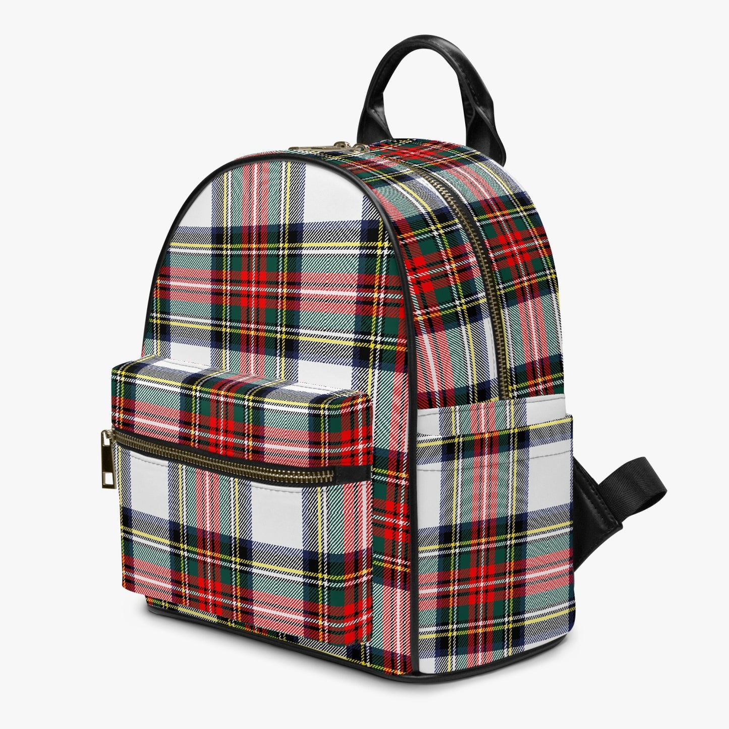 Holiday Tartan Plaid Backpack Purse