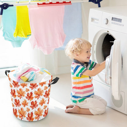 Collapsible Laundry Hamper- Fall Leaves