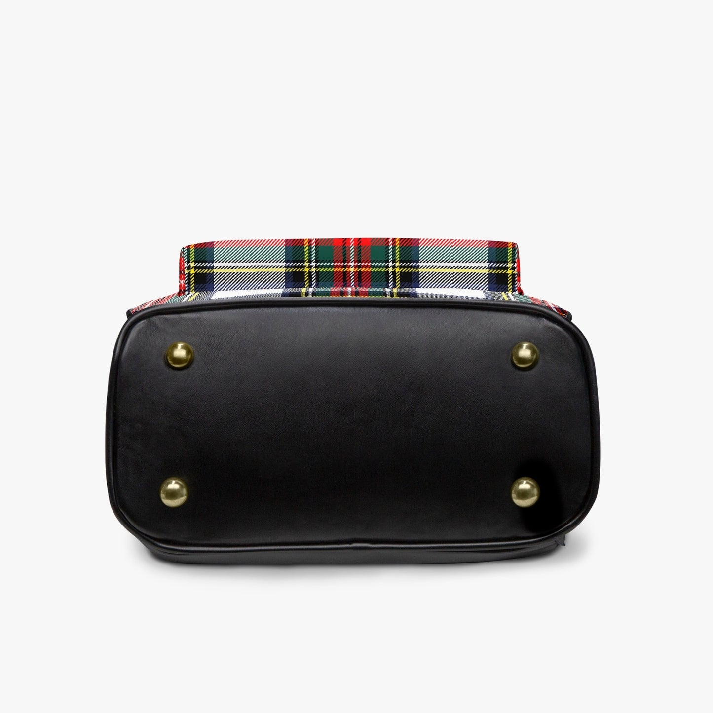 Holiday Tartan Plaid Backpack Purse