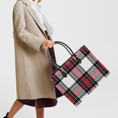 New Tartan Plaid Women's Tote Handbag